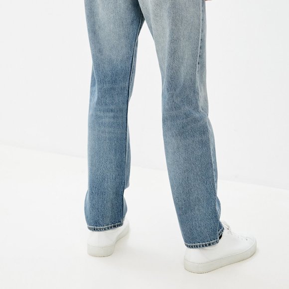 Levi's 551Z Authentic Straight Loose Leg Hemp Denim Jeans 30 32 Brand New Tags - Picture 5 of 11